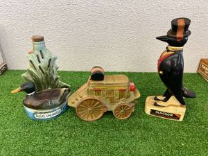 Ducks Unlimited, Dakota Express & Old Crow Decanters