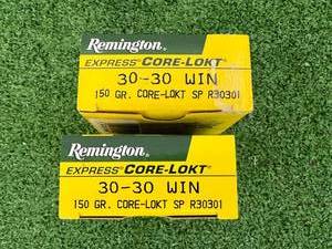 2 Boxes Remington Express 30-30 WIN 150 grain Rifle Cartridges