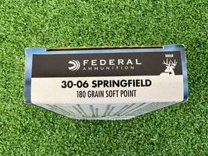 30-06 Springfield 180 grain Soft Point Rifle Cartridges