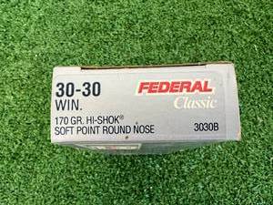 30-30 WIN Federal Classic Centerfire Rifle Cartridges