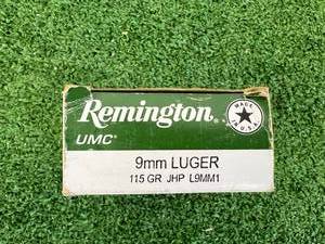 9MM Luger Remington Pistol Cartridges