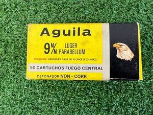 9MM Luger Aguila Pistol Cartridges