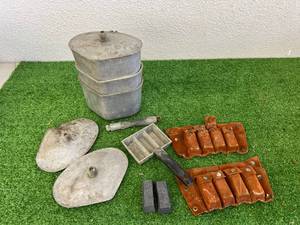 Lead, Ingot Mold & Pans