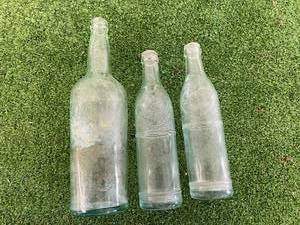 Vintage Hamms Beer & Old Style Beer Bottles