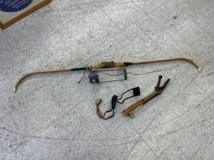 Bow, Slingshot & Clay Pigeon Thrower