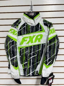 lot 33 image: FXR WOMENS HELIX JACKET BLACKLIME SIZE 6