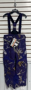 lot 125 image: FXR YOUTH HELIX PANT REALTREE PURPLE SIZE 10