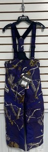 lot 130 image: FXR YOUTH HELIX PANT REALTREE PURPLE SIZE 8