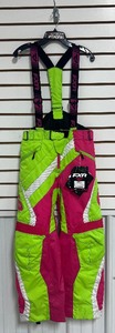 lot 148 image: FXR WOMAN X-SYSTEM PANT FUCHSIALIME SIZE 4