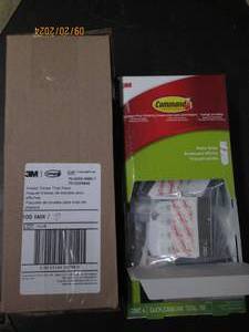 lot 5 image: case of 3m command poster strips 10...