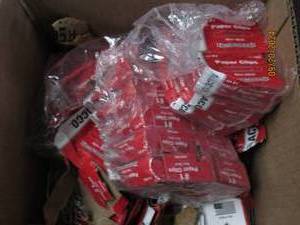 lot 10 image: lot of open paper clips...