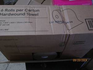 lot 23 image: case of baseline harwound towels 6 ...