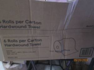 lot 24 image: case of baseline harwound towels 6 ...