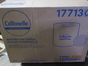 lot 28 image: case of cottonelle professional bat...
