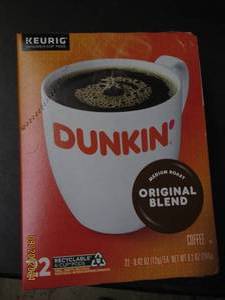 lot 44 image: package of dunkin original blend co...