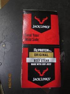 lot 90 image: package of jack links original beef...