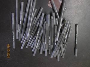 lot 101 image: 40 bic black pens...
