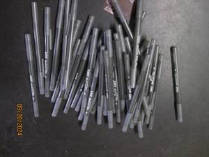 lot 103 image: 40 bic black pens...