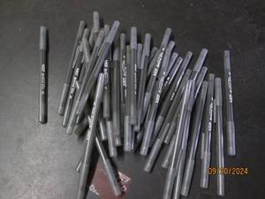 lot 104 image: 40 bic black pens...
