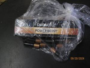 lot 119 image: open box duracell power boost AA 36...