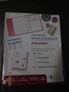 lot 123 image: package of 200 top loading sheet pr...