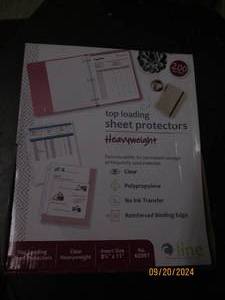 lot 124 image: package of 200 top loading sheet pr...