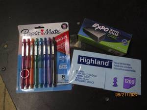 lot 131 image: lot of paper mate pens highland pop...
