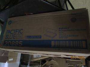 lot 153 image: case of pacific blue big fold Z pre...