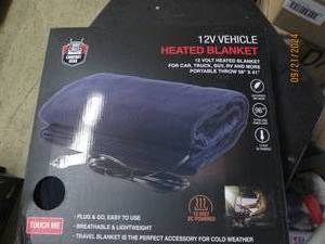 lot 167 image: 12-volt vehicle heated blanket new...