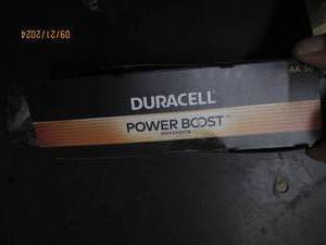 lot 191 image: packagee of 36 duracell power boost...
