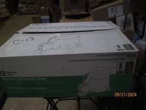 lot 205 image: case of commercial electric recesse...