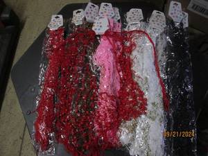 lot 241 image: 12 new necklaces with beads...