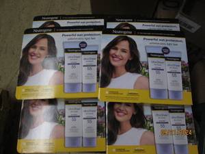 lot 302 image: 6 packages of 2 neutrogena ultra sh...