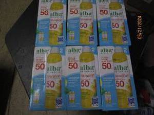 lot 312 image: 6 packages of 2 alba botanica broad...