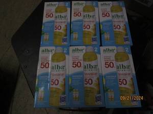 lot 315 image: 6 packages of 2 alba botanica broad...