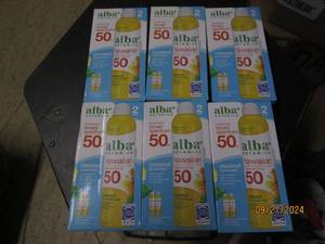 lot 316 image: 6 packages of 2 alba botanica broad...