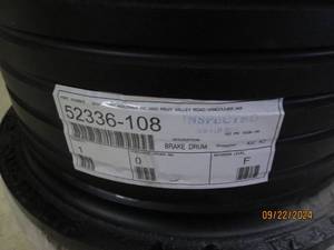 lot 357 image: accuride 52336-108 brake drum 14.50...