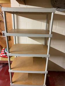 Heavy Duty Plastic Shelf