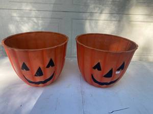 Pumpkin Flower Pots