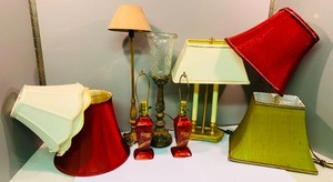 LAMPS AND SHADES