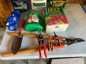 Garden Chemicals and tools