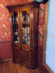 Corner China Cabinet