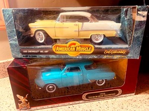 2 New in Box Collector Cars