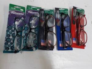 5 pair Reading Glasses 1.75 with ca...