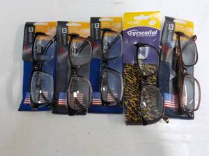 5 pair Reading Glasses 2.00 with ca...