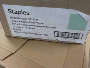 Staples 8 12 x 11 5000 Sheets Gre...