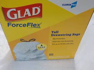 100 ct Glad Force Flex 13 gallon Ca...