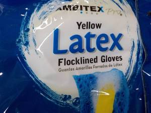 12 ct Ambitex Yellow Latex Flocklin...