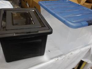 Plastic File Storage and Covered To...