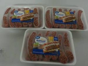 D - 3 pkgs Frozen Great Value Beer...